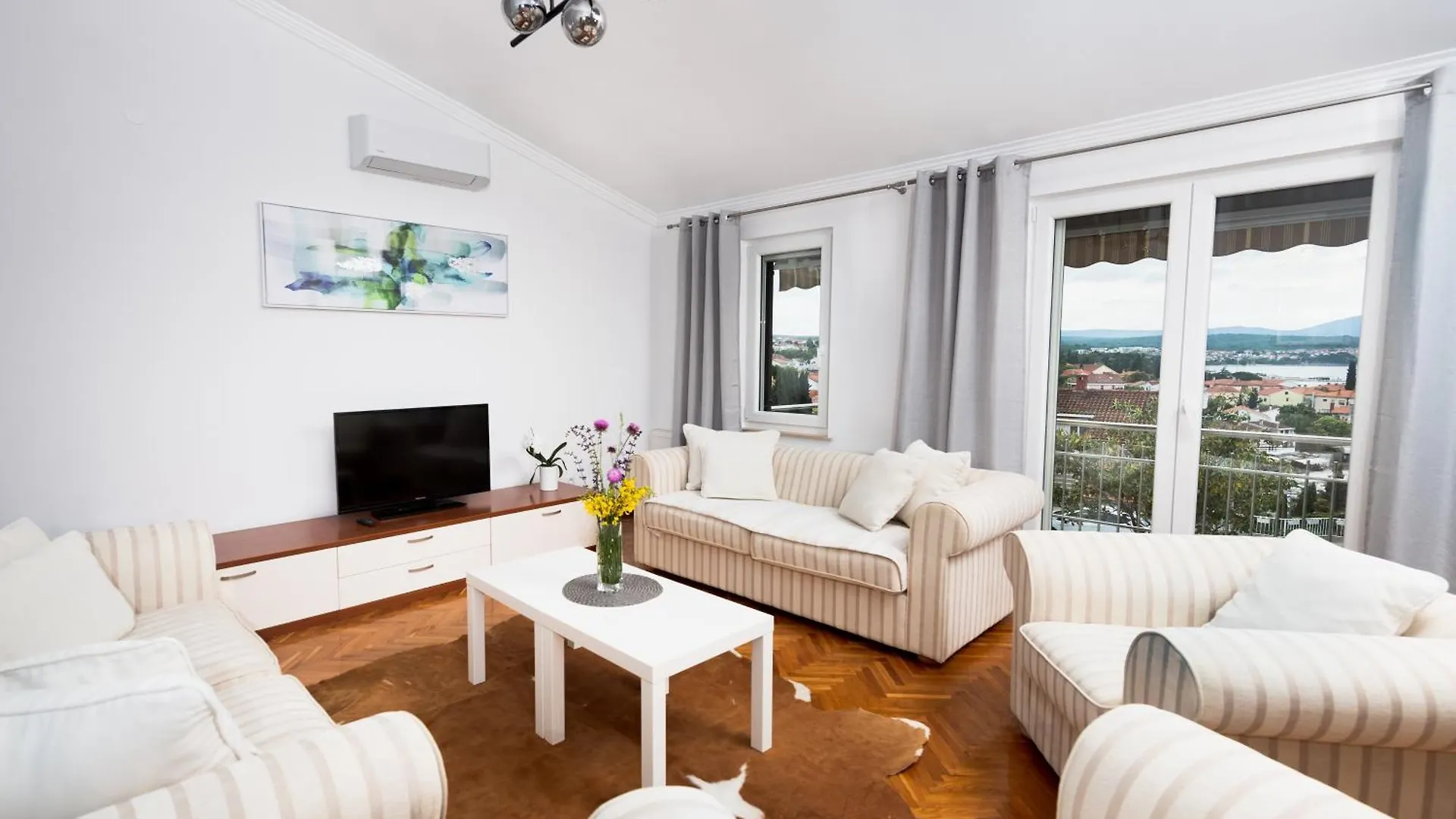 Apartment Olive Malinska - Panoramic Sea View